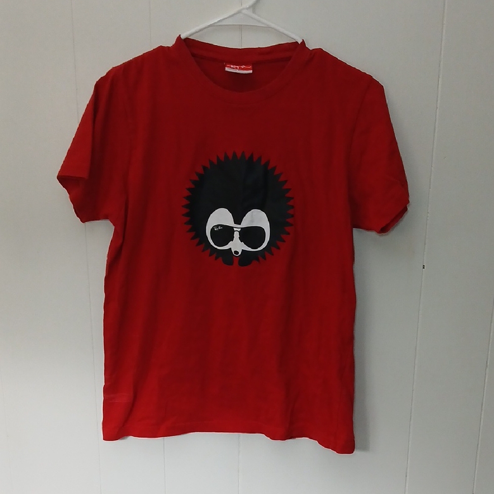Ray-Ban Red Short Sleeved 100% Cotton T-Shirt  Size Men's Small